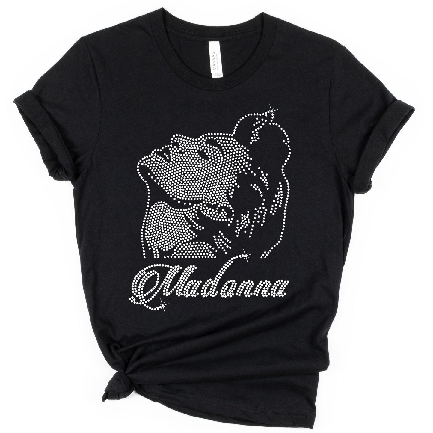 Madonna Inspired Bling T-shirt