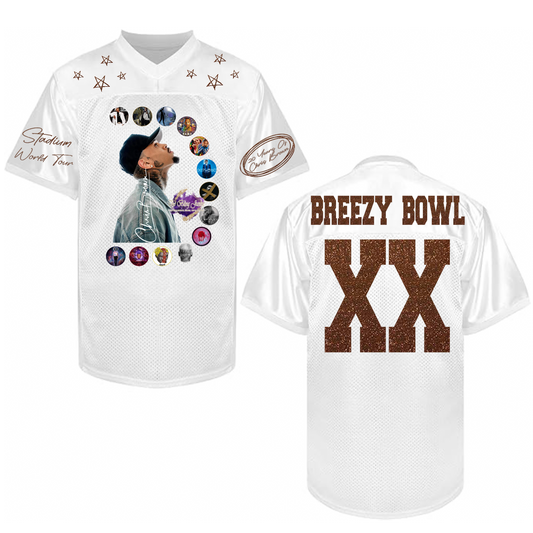 Chris Brown Breezy Bowl XX Jersey